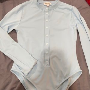 Light Blue Bodysuit